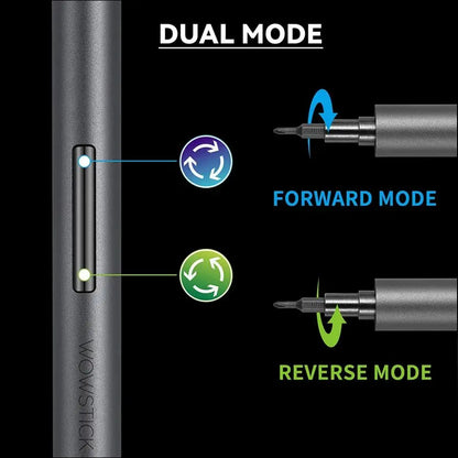 Cordless 64-in-1 Electric Precision Screwdriver Kit – Rechargeable LED Pen Driver with 56 S2 Bits & Magnetic Base