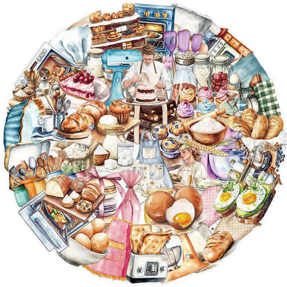 10/30/50pcs Transparent Baking Cartoon Food Aesthetic Stickers Decals DIY Laptop Phone Fridge Diary Decoration Sticker Kids Toys