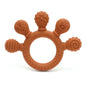 Silicone Baby Teether 0-12 Months Chew Beads Sensory Gum Relief Ring