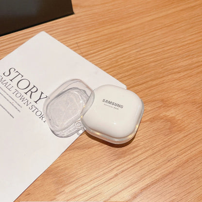 Clear TPU Earbud Case Compatible with Buds Live, Pro 2, FE - Soft Protective Cover