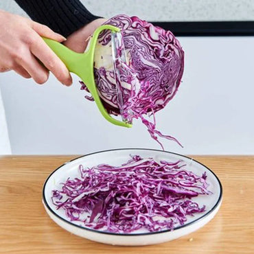 Ergonomic Stainless Steel Vegetable Peeler with Non-Slip Handle, Green
