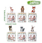 Jungle Animal Candy Boxes Safari Birthday Party Decoration Kids Gift Packaging Box Wild One Baby Shower Decor Supplies Box Bag