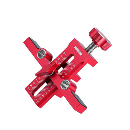 Adjustable Cabinet Door Mounting Jig Set - Aluminum Alloy - Woodworking Tool