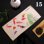 1pc Chinese Painted Thick Tea Towel Super Absorbent Table Mats Suede Professional Rag Tea Mat Napkin High-end Tea Accessories