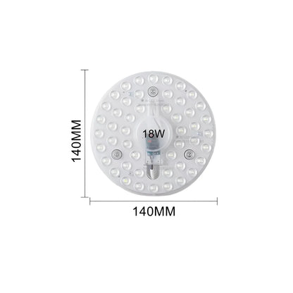 Round LED Panel Ceiling Light 12W–60W AC 220–240V Circular Flush Mount Lamp