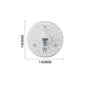 Round LED Panel Ceiling Light 12W–60W AC 220–240V Circular Flush Mount Lamp
