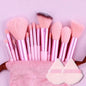Soft Fluffy Professional Makeup Brush Set - 13-16pcs for Foundation, Eyeshadow, and More