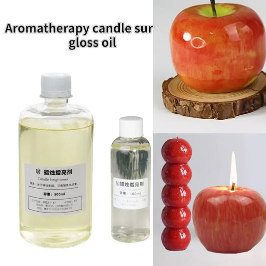 Candle Surface Brightener Oil – Reusable Mirror Gloss Treatment for DIY Candles & Aromatherapy, 30ml / 50ml (1.01 / 1.69 fl oz)