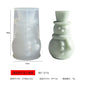 3D Christmas Tree Silicone Mold for Candle Making, Soap, Resin & Baking DIY Holiday Craft Kit