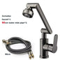 Universal Rotating Dual-Mode Single-Handle Faucet for Kitchen & Bathroom Sink - Hot & Cold Mixer