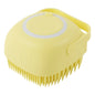 Silicone Pet Bath Massage Glove — Soft Grooming Brush for Dogs, Puppies & Cats