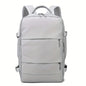 Spacious Travel Backpack – Multifunctional Carry-On with Luggage Strap, Casual Unisex Daypack