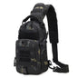 Tactical Chest Sling Bag for Men - Outdoor Hiking Camping Fishing Cycling MOLLE Shoulder Fanny Pack