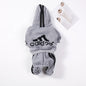 Warm Polyester Dog Jumpsuit for Small & Medium Dogs – Puppy Outfit for Chihuahua, Pug, French Bulldog