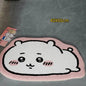 Anime Hachiware Usagi Plush Floor Rug - Non-Slip Bath, Car & Living Room Mat