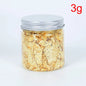 Gold Silver Bronze Irregular Aluminum Foil Flakes 3g/5g, Metallic Glitter for Epoxy Resin, Candle Making, Nail Art & DIY Crafts