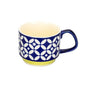 Japanese Flower Coffee Mug Set – Retro Ceramic Cup
