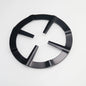 Cast Iron Moka Pot Support Ring 13.3 cm (5.24 in) Gas Stove Heat Diffuser Camping Cooker Rack Black