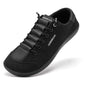 Wide Toe Barefoot Minimalist Sneakers – Unisex Lightweight Adjustable Slip-On Walking Shoes