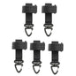 Multi-purpose Nylon Gloves Hook Work Gloves Safety Clip Outdoor Tactical Climbing Rope Camping Hanging Buck Outdoor Camping