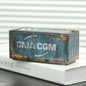Mini Iron Storage Box Miniature Storage Iron Box Creative Decoration Collect Small Item Desktop Mini Container Model Xmas Gifts