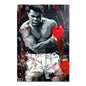 World Boxing Champion Ali Classic Scene Wall Art Poster Boxer Tyson Mural Modern Home Decor Perfect for Living Room Decor