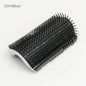 Cat Massage Brush & Hair Remover – Self-Grooming Wall Corner Comb for Cats | Detachable, Easy-Clean Pet Massage Tool