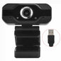 1080P USB Desktop Webcam with Microphone - 30FPS Full HD Plug-and-Play PC Camera for Online Classes & Video Calls
