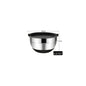 6-Piece Stainless Steel Mixing Bowls with Lids & Silicone Non-Slip Bases — Thickened Baking and Salad Bowls