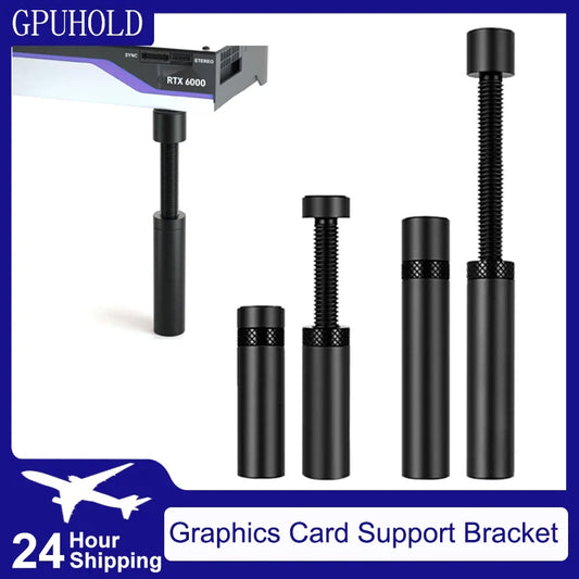 Magnetic Graphics Card Holder Telescopic Rotating Vertical GPU Support Bracket