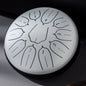 Steel Tongue Drum 6-Inch (14.5 cm) 11-Note D-Tone for Yoga, Meditation & Music Therapy