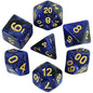 7-Piece Galaxy Polyhedral Dice Set for DnD & RPGs – Colorful Universe Effect (D4-D20)