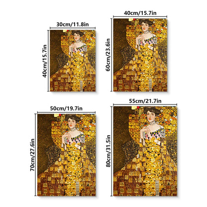 Classic Abstract Wall Art Gustav Klimt The Kiss Oil Painting HD Canvas Print Poster Home Living Room Bedroom Decoration