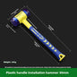 Double-Head Rubber Installation Hammer 25–45mm (1.0–1.8 in) – Replaceable Heads, Insulated Non-Slip Rubber Handle