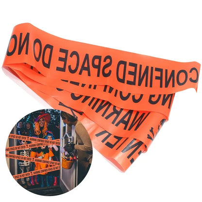 Halloween Caution Tape Warning Decoration