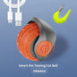 Automatic Rechargeable Cat Toy Ball — Motion-Activated Interactive Rolling Teaser with Plush Tail, USB-C