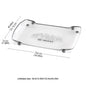 Ultralight Foldable Camping Table & Tray — Compact Portable Backpacking Table (26.5×16.8×11 cm / 10.4×6.6×4.3 in)