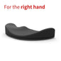 Ergonomic Silicone Gel Wrist Rest Mouse Pad — Non-Slip Support for Office & Gaming (10 x 4 x 1.7 cm / 3.9 x 1.6 x 0.7 in)