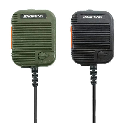 AR-152 PTT Speaker Microphone 2-Pin K-Type Handheld Mic for Two-Way Radios