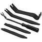 5-Piece Auto Trim Removal Tool Kit - No-Scratch Plastic Pry Tools for Interior Door Panels & Fastener Clips