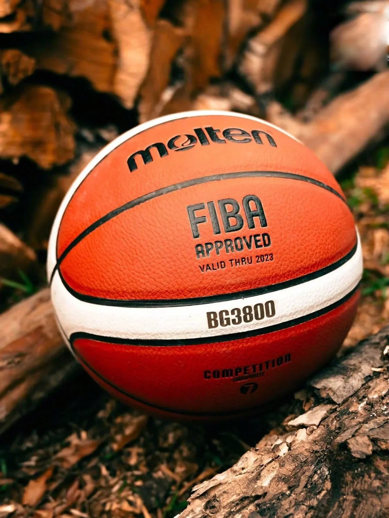 Competition PU Basketball — Training Ball for Men & Women, Size 6/7