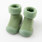Warm Baby First Walker Shoes — Newborn to 4 Years Unisex Winter Slip-On Anti-Slip Rubber Sole