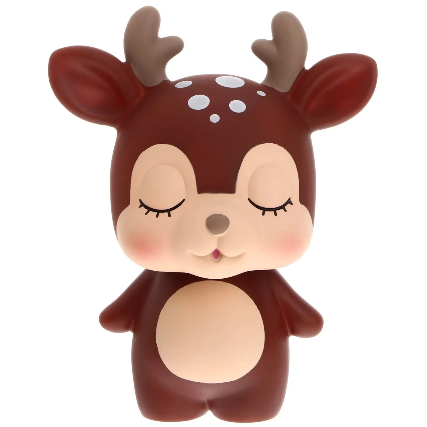 Cute Cartoon Deer Piggy Bank Coin Jar – Large Money Savings Box, 7.6 x 6.06 x 3.94 in (19.3 x 15.4 x 10 cm) – Gift for Kids & Adults