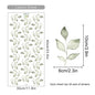 Boho Flowers Wall Stickers Child Watercolor Bedroom Living Room Home Decor Art Eco-frienly Removable Decals PVC Murals