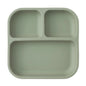 Color Kids Silicone Divided Suction Plate BPA-Free Toddler Dish