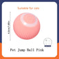 Interactive Rechargeable Pet Ball Toy USB — Automatic Moving Bouncing Ball for Puppies & Kittens, 5.2 cm (2.05 in)