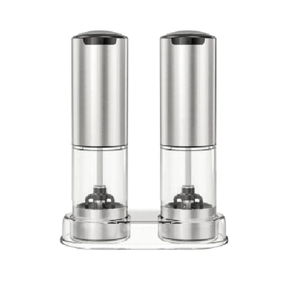 Automatic USB Rechargeable Salt & Pepper Grinder – Adjustable Ceramic Spice Mill (1 or 2-Pack)