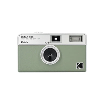 35mm Half Frame Film Camera with Built-in Flash — Reusable Pocket Retro Camera, Ideal Gift