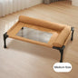 Large Moisture-Proof Elevated Pet Bed – Removable Washable Breathable Mesh Camping & Indoor Dog Cat Bed