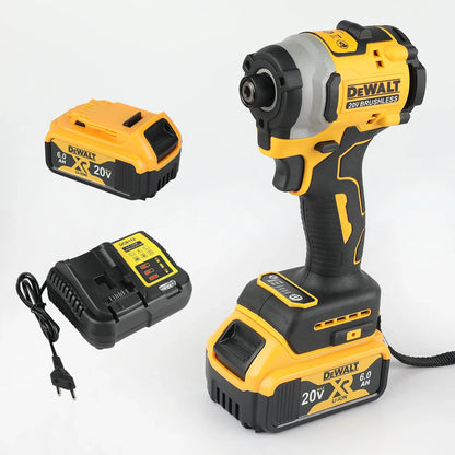 Rechargeable 20V Cordless Electric Screwdriver, High Torque Lithium Battery Power Tool